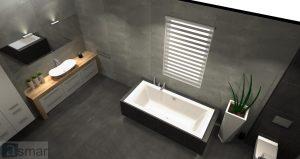 Łazienka wykonawca Asmar 5 1 300x159 Projektowanie łazienek i grot solnych