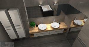 Łazienka wykonawca Asmar 5 300x159 Projektowanie łazienek i grot solnych